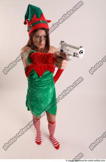Veronika Elf with gun